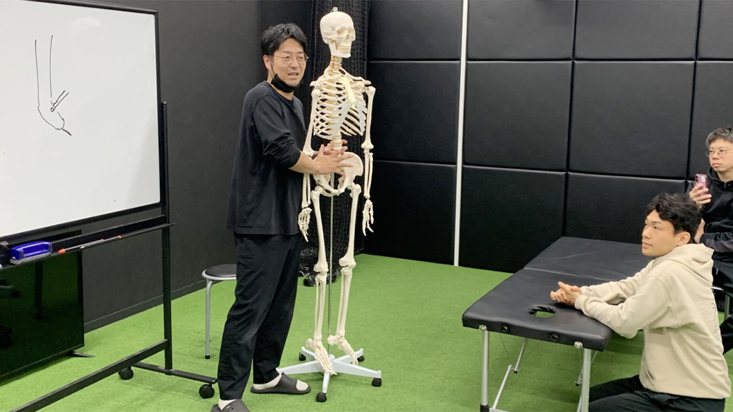 只野拓也による解剖学の指導